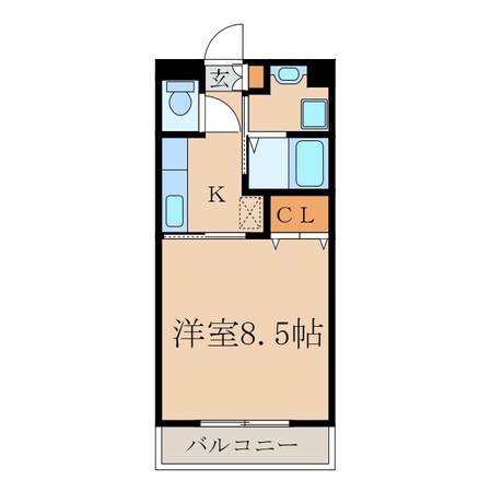 マンションブリランテの物件間取画像